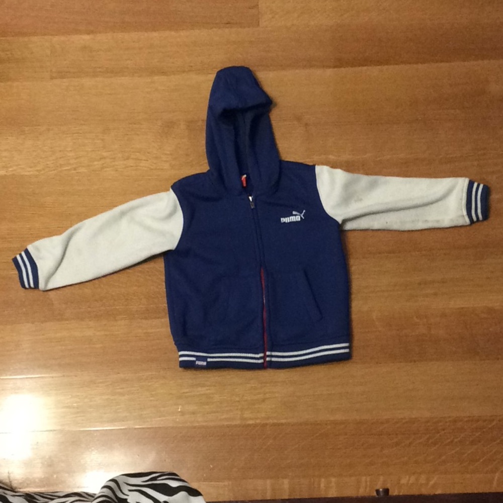 Puma - Blue,White Sweater- Size 3T